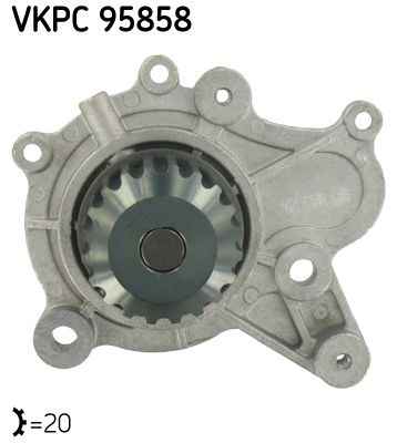 Pumpa za vodu, hlađenje motora SKF VKPC 95858