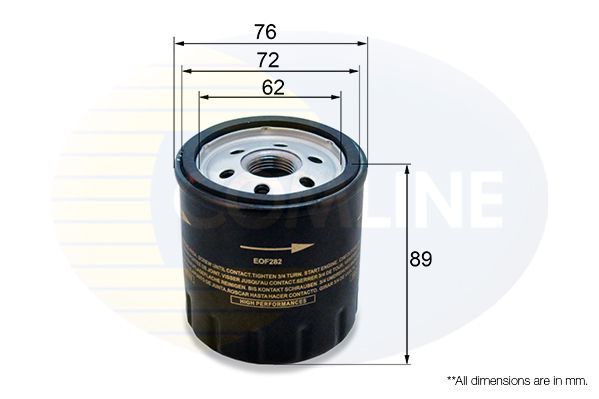 Filter za ulje COMLINE EOF282