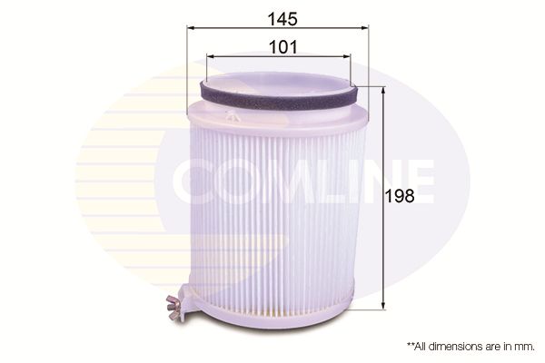 Filter, vazduh unutrašnjeg prostora COMLINE EKF134