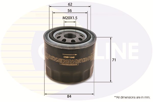 Filter za ulje COMLINE CSB11840