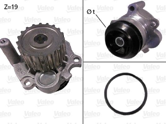 Pumpa za vodu, hlađenje motora VALEO 506533