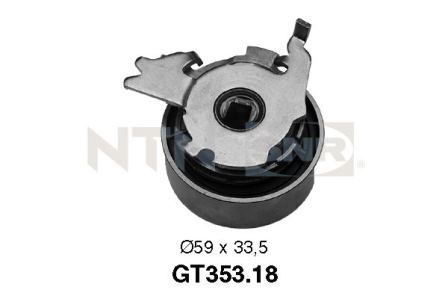 Zatezač, zupčasti kaiš SNR GT353.18