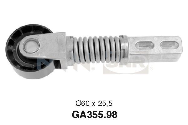 Zatezač, klinasti rebrasti kaiš SNR GA355.98