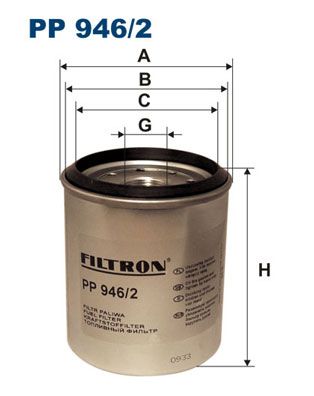 Filter za gorivo FILTRON PP 946/2